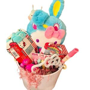 Hello kitty Easter  Kohls adorable greeter dress as a bunny soft touch throw